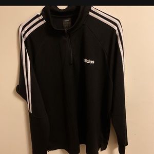Adidas half zip up